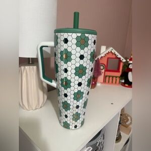 BruMate x Anthropologie Edition Era 40oz  - Green Ground / Flower Tile